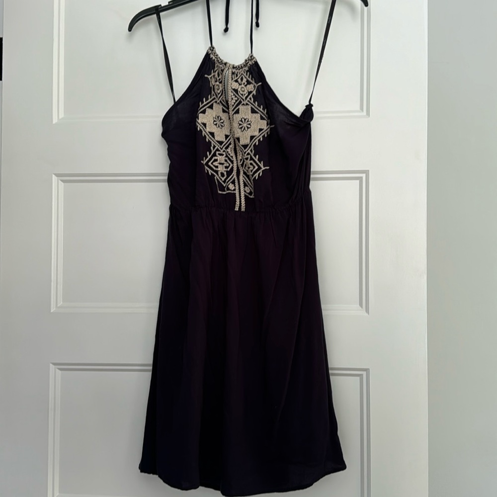Halter tie dress